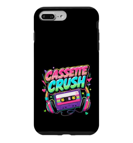 Casette Crush 80�N��R�X�`���[�� �X�}�z�P�[�X iPhone 7 Plus/8 Plus �p