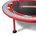 Radio Flyer 2-in-1 Kids' Trampoline, Mini Trampoline for Toddlers, Ages 3-6 Years