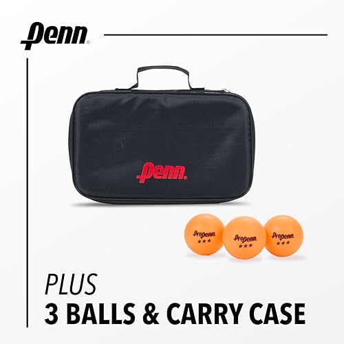 image for Penn 2-Player Table Tennis Paddle Set - Includes Two 5.0 Paddles, Thre