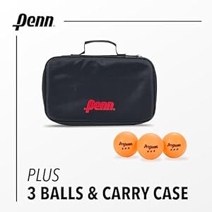 Penn 3.0 Competition Ping Pong Paddles - Choose Single Table Tennis Paddle, or Deluxe 2 or 4 Player Kit with Balls and Storage Case Penn 30 Competition Ping Pong Paddles Choose Single Table Tennis Paddle or Deluxe 2 or 4 Player Kit with Balls and Storage Case