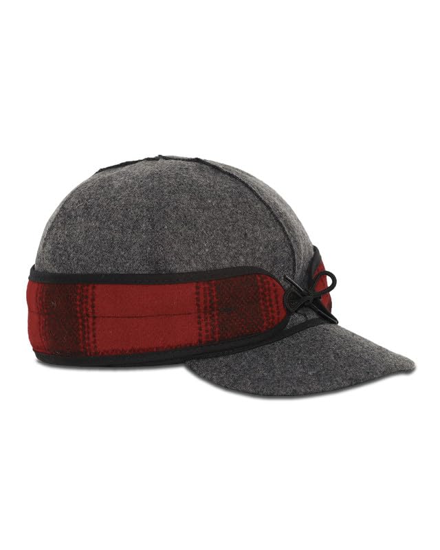 Image of Stormy Kromer The Original Cap | Wool Blend Hat, Warm Winter Outdoor Cap with Flannel Lining, Earflaps, for Men and Women