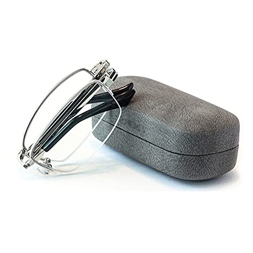 Lunettes de lecture progressive pour ordinateur anti-fatigue avec leur étui
