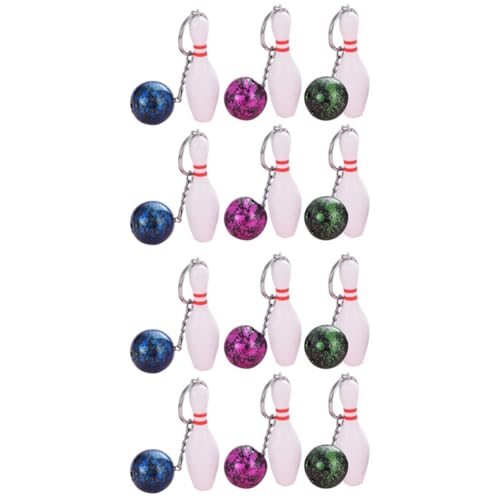 Porte-clés bowling adorable, cadeau parfait pour sac et clés