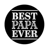 Best Papa Ever Magnet mit Flaschenöffner für Väter Vatertagsgeschenk Dekomagnet für Humor und Wertschätzung
