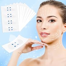 Face Lift Tape Invisible, 152PCS Face Tape Lifting Invisible, Neck Tape Lifting Invisible, Secret Makeup Tape for Double Chin, Instant Face Lift, Shape V Face, Hide Wrinkles & Double Chin