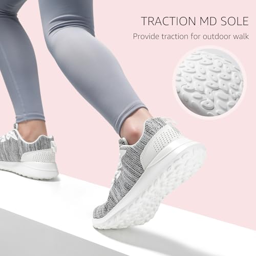 Image of STQ Womens Water Resistant Walking Shoes with Arch Support Athletic Tennis Sneakers