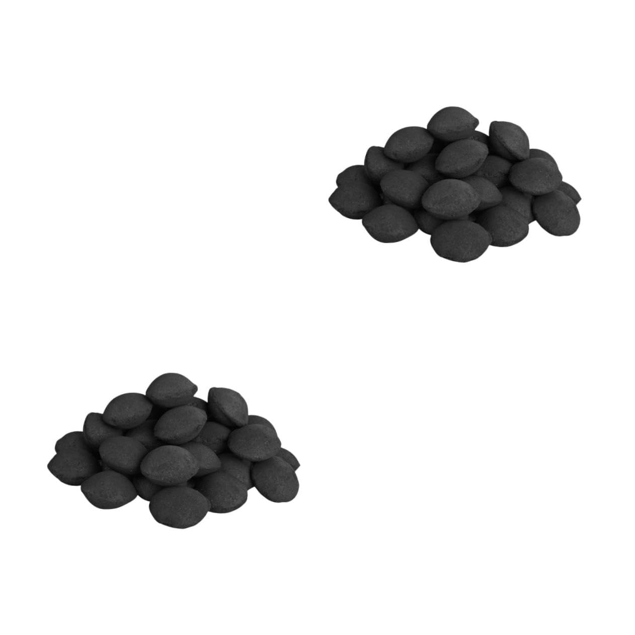 Kisangel 2 Confezioni Carbonella Naturale per Barbecue per Picnic Carbonella Leggera per Grigliate