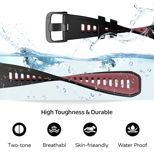 Correa de silicona 22mm para Garmin Forerunner miniatura 4