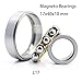 1 PC L17 Magneto Bearing 17 * 40 * 10 mm Angular Contact Separate Motor Ball Bearings FBL17 17WE Industrial Bearings Gears