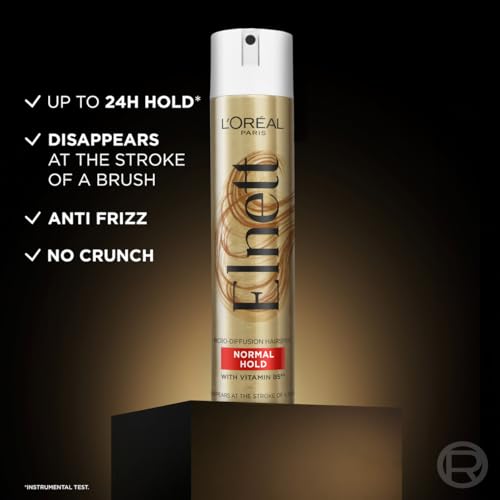 L'Oreal Paris Elnett Hairspray for Normal Hold, 400ml - Image 4