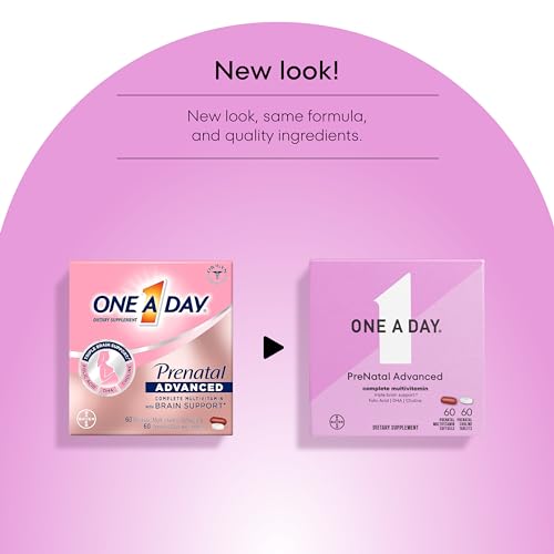 One A Day Women’S Prenatal Advanced Complete Multivitamin With Brain Support* With Choline, Folic Acid, Omega-3 Dha & Iron For Pre thumb #1