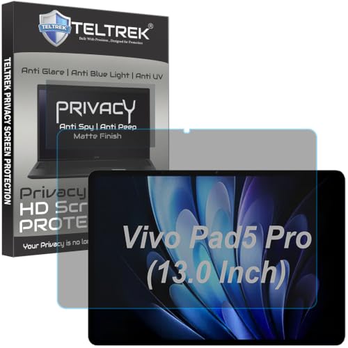 Image of Privacy Matte Anti Peep Screen Guard Compatible With Vivo Pad5 Pro /iQOO Pad 5 Pro Tab (13 inch Inch Tablet) Anti Spy Screenguard Not a Tempered Glass Screen Protector