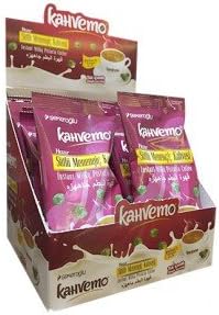 12 Packs of freshness Kahvemo Instant Turkish Crushed Coffee Turk Kahvesi