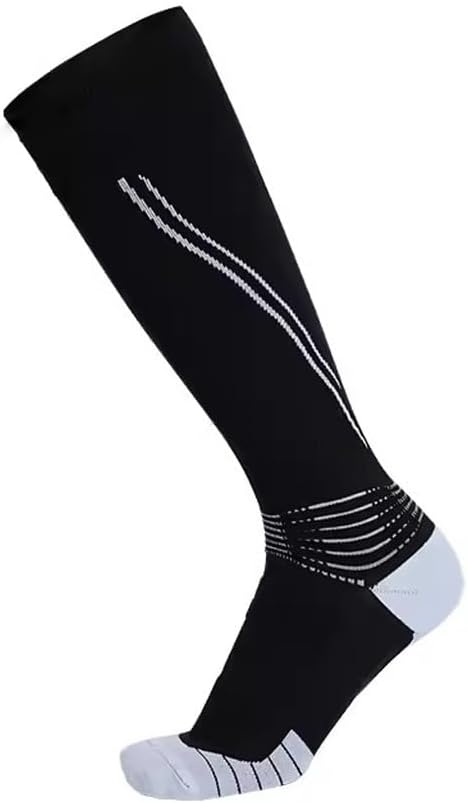 Sports Stockings Women's Running Elastic Pressure Compression mid-tube high Barrel calf Socks