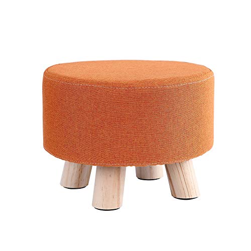 Petit tabouret repose-pieds : siège bas polyvalent en bois pour adulte