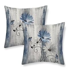 Blue Daisy Floral