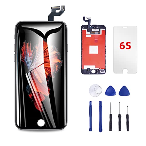 VANYUST for iPhone 6s Screen Replacement, LCD Display Touch Screen Digitizer Assembly with Tool Kits Compatible for iPhone 6s 4.7 inch Black