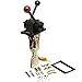 uflex Boat Throttle Control B102 | Two Lever Top Mount Black Red