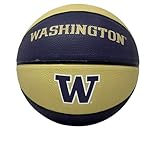 Rawlings NCAA Washington Huskies Crossover Full Size Basketball, One Size, Team Colors