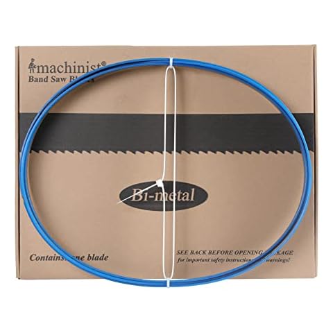 Imachinist S131123414 M42 131-1/2" Long, 3/4" Wide Bi-Metal Metal Cutting Bandsaw Blades (14TPI) Cover