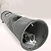 BaoFufc Cute Cat Tunnel Tube Collapsible Plush Foldable Tunnels Toy for Indoor Cats Tunnels Spring Hide-and-Seek Game Collapsible Cat Tunnel Large, Grey small