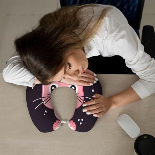 Almohada de espuma viscoelástica para cuello tamaño único miniatura 6