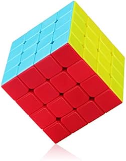 ROXENDA Speed Cube Profession 4X4 Fast Cube - Fast Smooth Turning - Solid Durable & Stickerless Frosted, Best 3D Puzzle Magic Toy - Turns Quicker Than Original