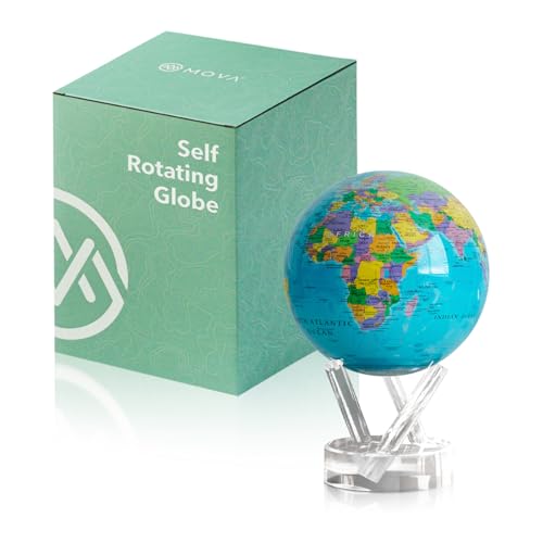 MOVA Globe - Ocean Blue Political Map Classic (4.5