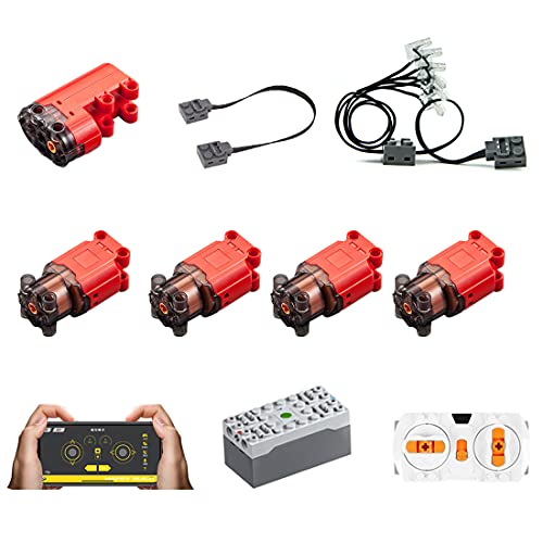 Onenineten Technik Bausteine Auto Model für Shelby GT500, Sportwagen Modell mit 2.4Ghz Fernbedienung und App-Steuerung… – Bild 8