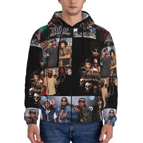 Bone Music Thugs N Harmony Men's Casual Hoodie Pullover Hooded Long Sleeve Sweatshirt with Big Pockets2