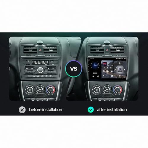 Estéreo de automóvil para Lada Granta con Android Auto y GPS, pantalla táctil 4G+64G de 4 núcleos 2