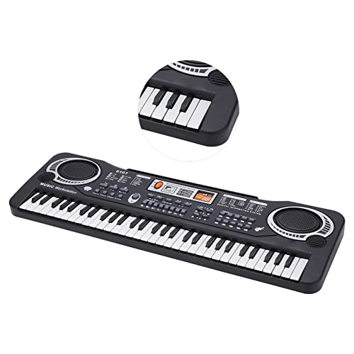 Fuwe Clavier électronique avec 61 Touches, Tableau d’apprentissage, 6 Chansons de Démonstration, 16 Vrais Instruments de… - Les Beatles, Paul McCartney, John Lennon, RIngo Starr, George Harrison Fuwe Clavier électronique avec 61 Touches, Tableau d'apprentissage, 6 Chansons de Démonstration, 16 Vrais Instruments de… – Image 4