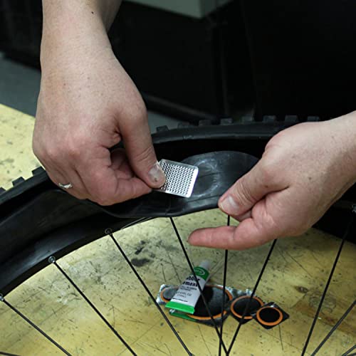 Image of Slime 1022-A Tube Rubber Patch Kit, for Bikes and Other Inflatables, Contains, 5 Patches, Scuffer and Glue (Pack of 2)