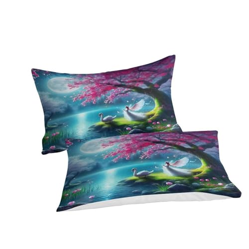 Housse de couette paysage romantique pour des nuits douces et apaisantes - 3