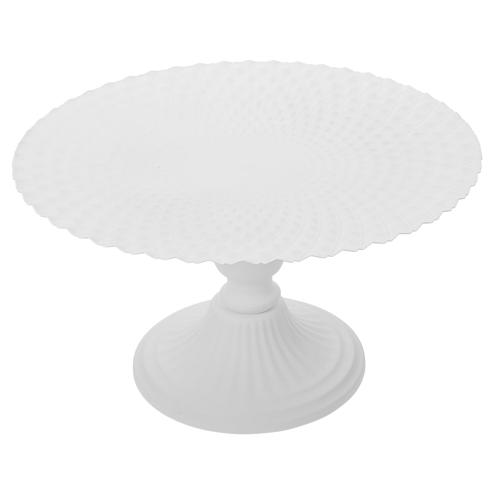 VALICLUD Bandeja para Pasteles de Hierro Diseño Práctico y Decorativo, Plato para Frutas Patas, Adecuado para Uso en Casa y Fiestas Elegantes