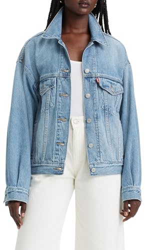Levi's Damen 90s Trucker Jacke, Soft As Butter Mid, L EU