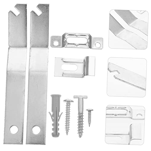 Image of DOITOOL 4sets Picture Hanging Kit Security Hooks Hardware for Art Galleries Installation of -Theft Picture Frame Accessories