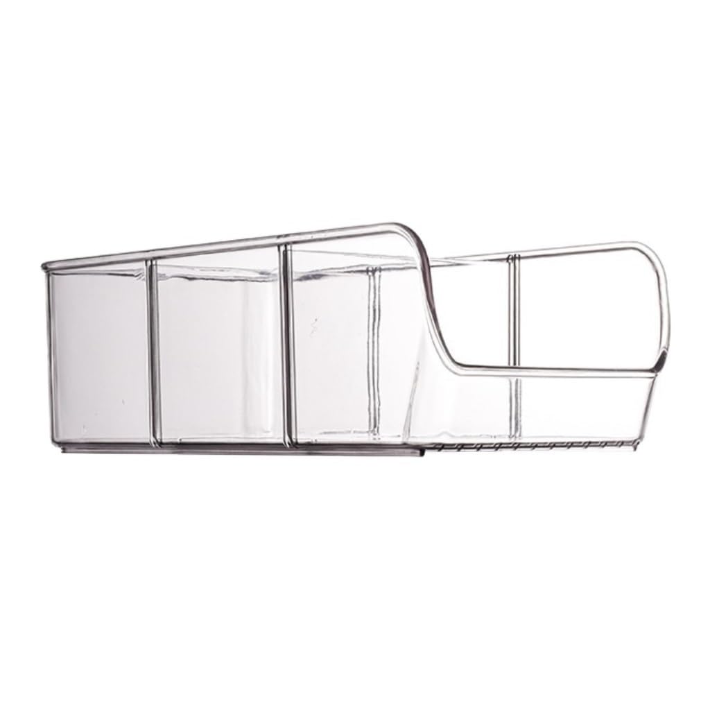 contenedor de comida Caja de mantenimiento fresco for refrigerador sin cubierta, caja de almacenamiento con compartimentos for mantenimiento fresco de frutas y verduras congeladas almacenaje nevera (
