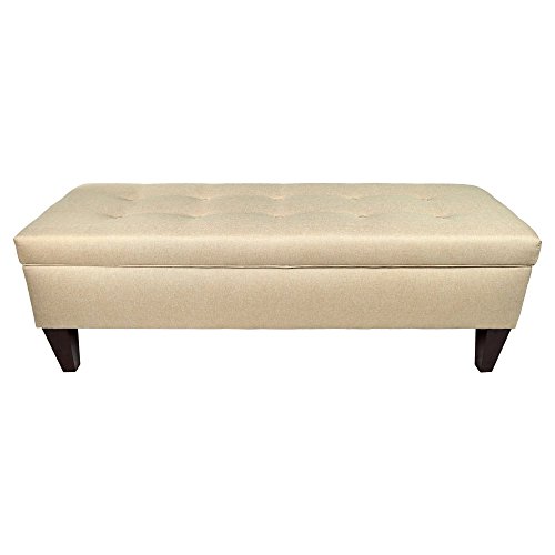 Mjl Designs Brooke Solid Storage Bench #TOP4