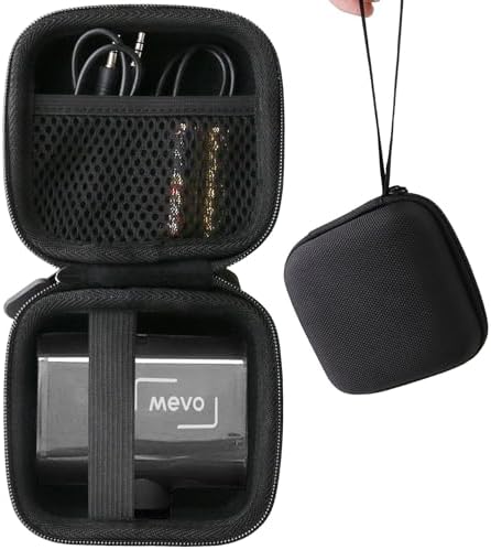 Hard EVA Carrying Case Compatible with Logitech for Creators Mevo Start, Wireless Live Streaming Camera Storage Box.