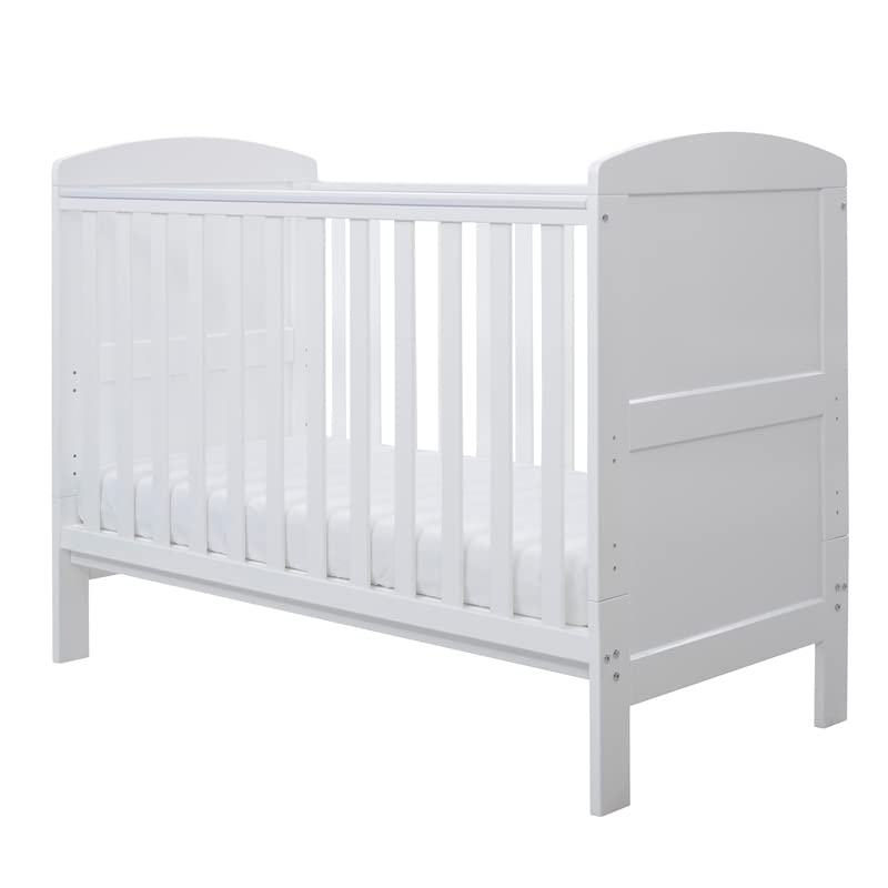 Ickle Bubba Coleby Mini Cot Bed – 3-in-1 Baby Cot, Toddler Bed & Day Bed, Adjustable Base with 3 Heights, Space-Saving Design, Suitable from Birth to Approx. 4 Years (Incl. Fibre Mattress) — image 1