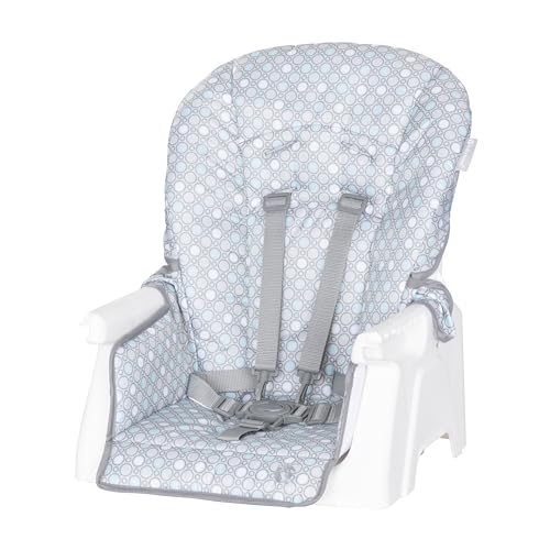Baby Trend Adapt SpaceSaving Booster High Chair, Elephant Meadow Coral - image 2
