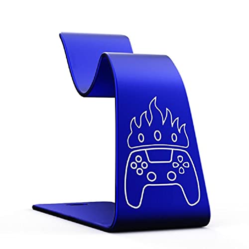 Support d'affichage en métal pour manette de - Support de bureau pour manette avec coussinets en caoutchouc - Support de poignée de support pour manette de jeu Cover