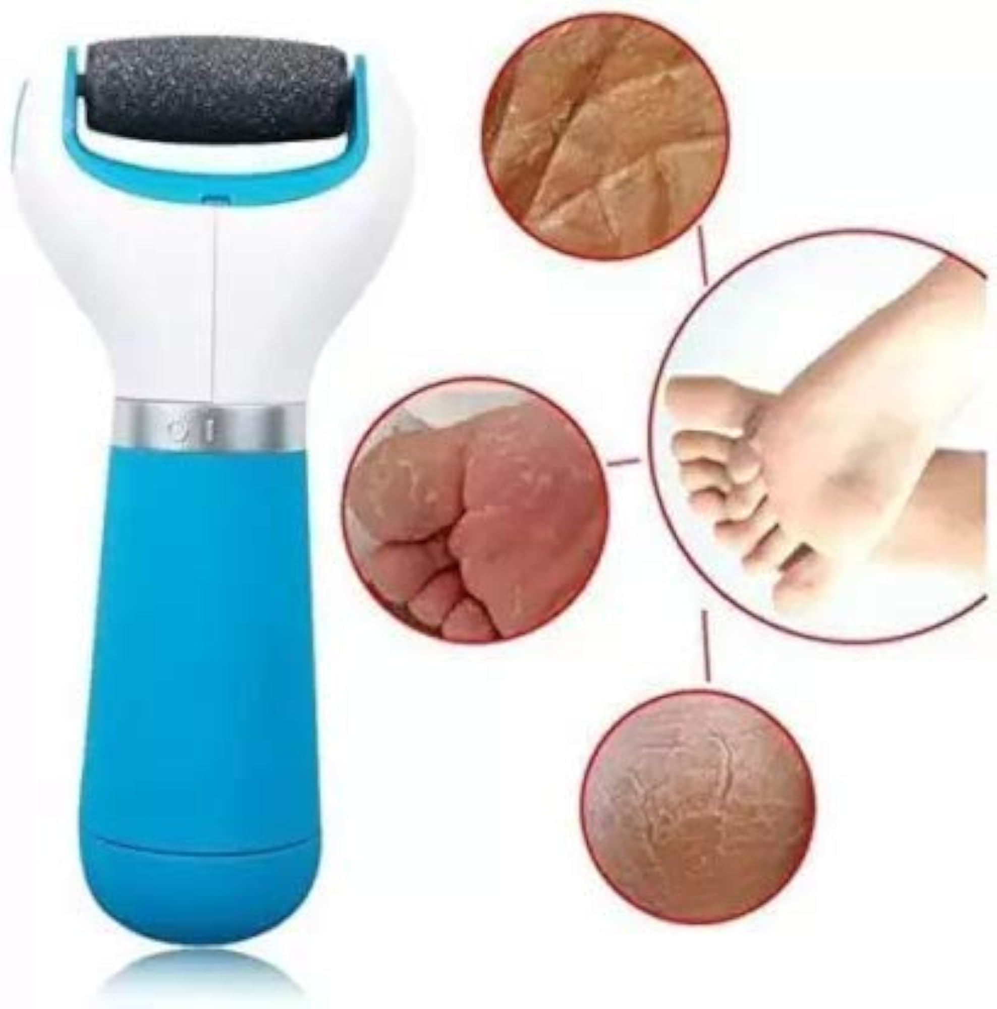 Foot Scrubber for Dead Skin, Electronic Smooth Feet Tool