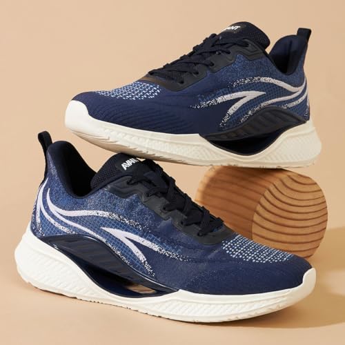 Image of AVANT Men's Rage Running & Training Shoes - Superior Cushioning, Enhanced Grip TPU Outsole, Superior Traction, Anti Skid, Lightweight, Shock Absorption Tech, Sports Footwear