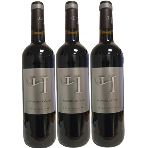 Côtes Catalanes rouges 14% 'Hospices de Canet' 2024-3 x 75cl.