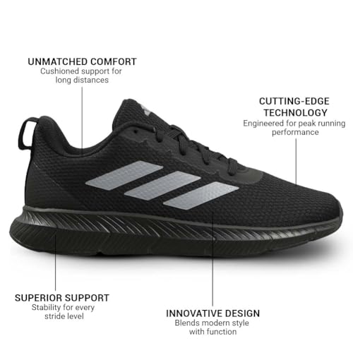 Image of adidas Men Lace Up Running Shoes