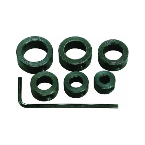 Butées de perçage General S838 pour éviter de transpercer le bois lot de 7