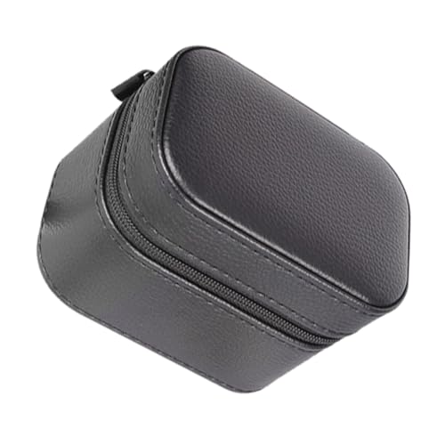 Coffret collection montres compact portable noir pour ranger les bijoux