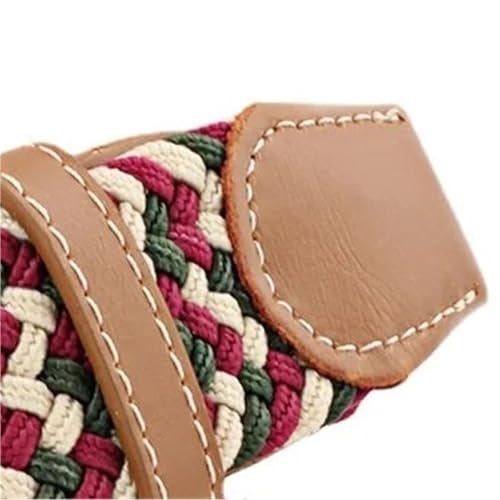 Stretch Woven Belt Unisex Canvas Belts Fashion Casual Student Belt Women Male Waistband 105cm4